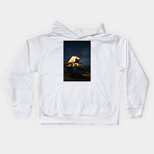 Camping Images Kids Hoodie